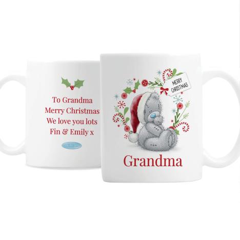 Personalised Me to You Bear Tatty Teddy Christmas Mug £10.99